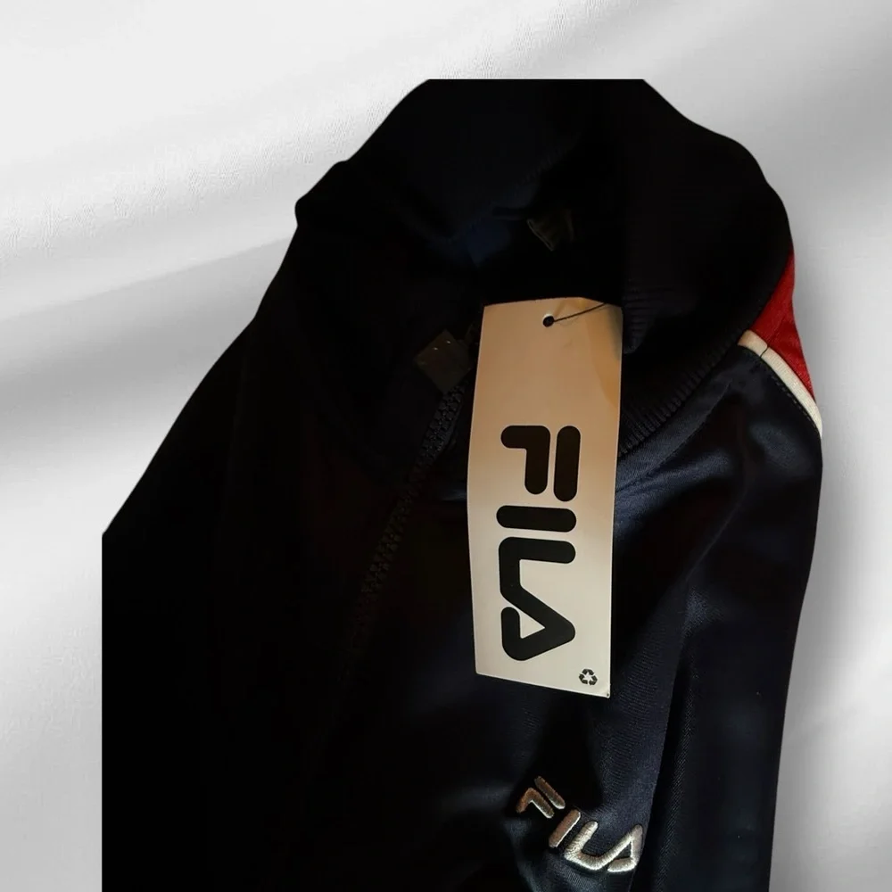 Fila Navy Zip Jacket nwt‎